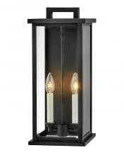 Hinkley 20014BK - Weymouth Medium Wall Mount Lantern