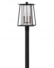 Hinkley 2101BK - Walker Medium Post Top or Pier Mount Lantern