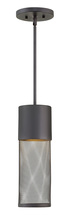 Hinkley 2302BK - Aria Medium Hanging Lantern