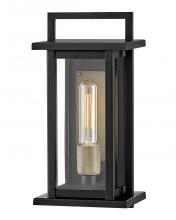 Hinkley 24020BK - Langston Medium Wall Mount Lantern