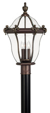 Hinkley 2441CB - San Clemente Large Post Top or Pier Mount Lantern