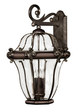 Hinkley 2446CB - San Clemente Large Wall Mount Lantern