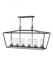 Hinkley 2569MB - Alford Place Medium Six Light Linear Chandelier