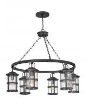 Hinkley 2689BK - Lakehouse Large Single Tier Chandelier