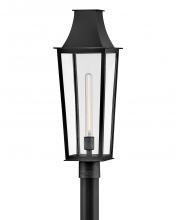 Hinkley 28891BK - Georgetown Large Post Top Lantern