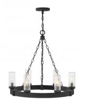 Hinkley 29206BK - Sawyer Medium Single Tier Chandelier