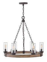 Hinkley 29206SQ - Sawyer Medium Single Tier Chandelier