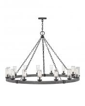 Hinkley 29209DZ-LL - Sawyer Large Single Tier Chandelier