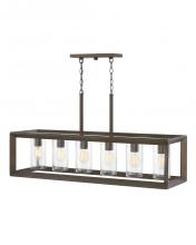 Hinkley 29306WB - Rhodes Medium Six Light Linear