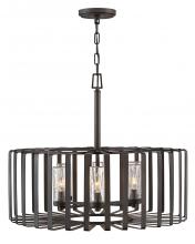 Hinkley 29505BGR-LV - Reid Medium Single Tier 12v Chandelier