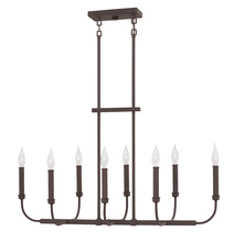 Hinkley 3074KZ - Alister Small Eight Light Linear