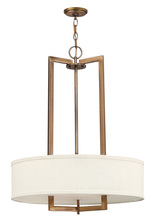 Hinkley 3204BR - Hampton Medium Drum Chandelier