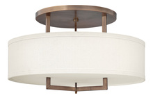 Hinkley 3211BR - Hampton Large Semi-Flush Mount