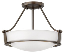 Hinkley 3220OB-WH - Hathaway Medium Semi-Flush Mount