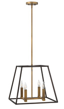 Hinkley 3334BZ - Fulton Large Open Frame Pendant