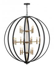 Hinkley 3465SB - Euclid Extra Large Orb Chandelier