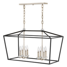 Hinkley 3534BK - Stinson Small Eight Light Linear