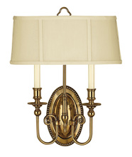 Hinkley 3610BB - Cambridge Medium Two Light Sconce