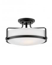 Hinkley 3643BK - Harper Medium Semi-Flush Mount