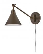 Hinkley 3690OB - Arti Medium Swing Arm Single Light Sconce