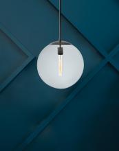 Hinkley 3744BK - Warby Medium Orb Pendant