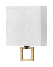 Hinkley 41302BK - Link Medium Single Light Sconce