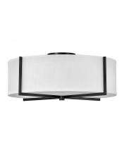 Hinkley 41710BK - Axis Large Semi-flush Mount