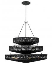 Hinkley 42308BK-BK - Ophelia Medium Multi Tier Chandelier