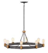 Hinkley 4268DZ - Silas Medium Single Tier Chandelier