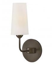 Hinkley 45000BX - Lewis Medium Single Light Sconce