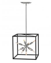 Hinkley 46317BLK-PN - Aros Medium Pendant