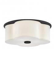 Hinkley 46443BK - Delaney Medium Flush Mount