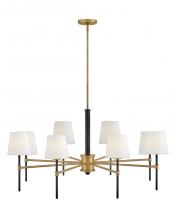 Hinkley 46956BK-LCB - Saunders Large Chandelier