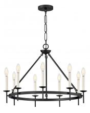 Hinkley 47475BK - Copley Medium Ring Chandelier