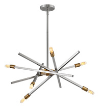 Hinkley 4765BN - Archer Medium Adjustable Single Tier Chandelier