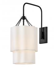 Hinkley 47730BK - Gwen Large Single Light Sconce