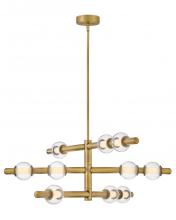 Hinkley 48335LCB - Saxon Large Chandelier