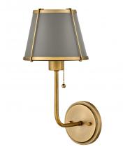 Hinkley 4890LDB - Clarke Medium Single Light Sconce