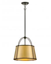 Hinkley 4894BK-LDB - Clarke Large Pendant