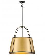 Hinkley 4895BK-LDB - Clarke Medium Drum Chandelier