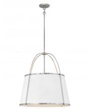 Hinkley 4895PN - Clarke Medium Drum Chandelier