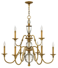 Hinkley 4958HB - Eleanor Medium Two Tier Chandelier