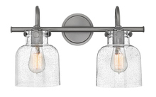 Hinkley 50122AN - Congress Small Cylinder Glass Two Light Vanity