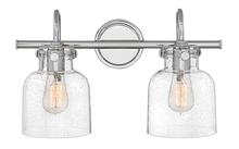 Hinkley 50122CM - Congress Small Cylinder Glass Two Light Vanity