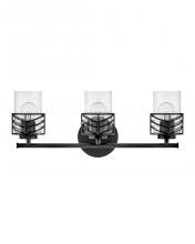 Hinkley 50263BK - Della Medium Three Light Vanity