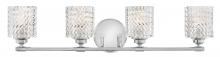 Hinkley 5044CM - Elle Large Four Light Vanity