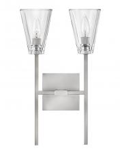 Hinkley 50642PN - Auden Medium Two Light Vanity