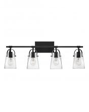 Hinkley 5134BK - Foster Large Four Light Vanity