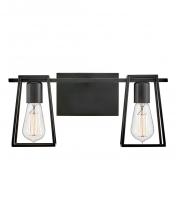 Hinkley 5162BK - Filmore Small Two Light Vanity