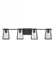 Hinkley 5164BK - Filmore Large Four Light Vanity